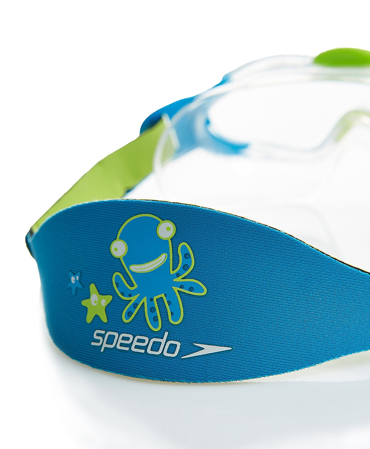 Speedo Infant Biofuse Sea Squad Mask Swimming Goggles, Clear/Blue - Image 3
