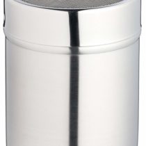 KitchenCraft Flour Sifter / Icing Sugar Shaker with Fine Mesh, Stainless Steel, Silver, 9.1 cm*7.3 cm*7.3 cm