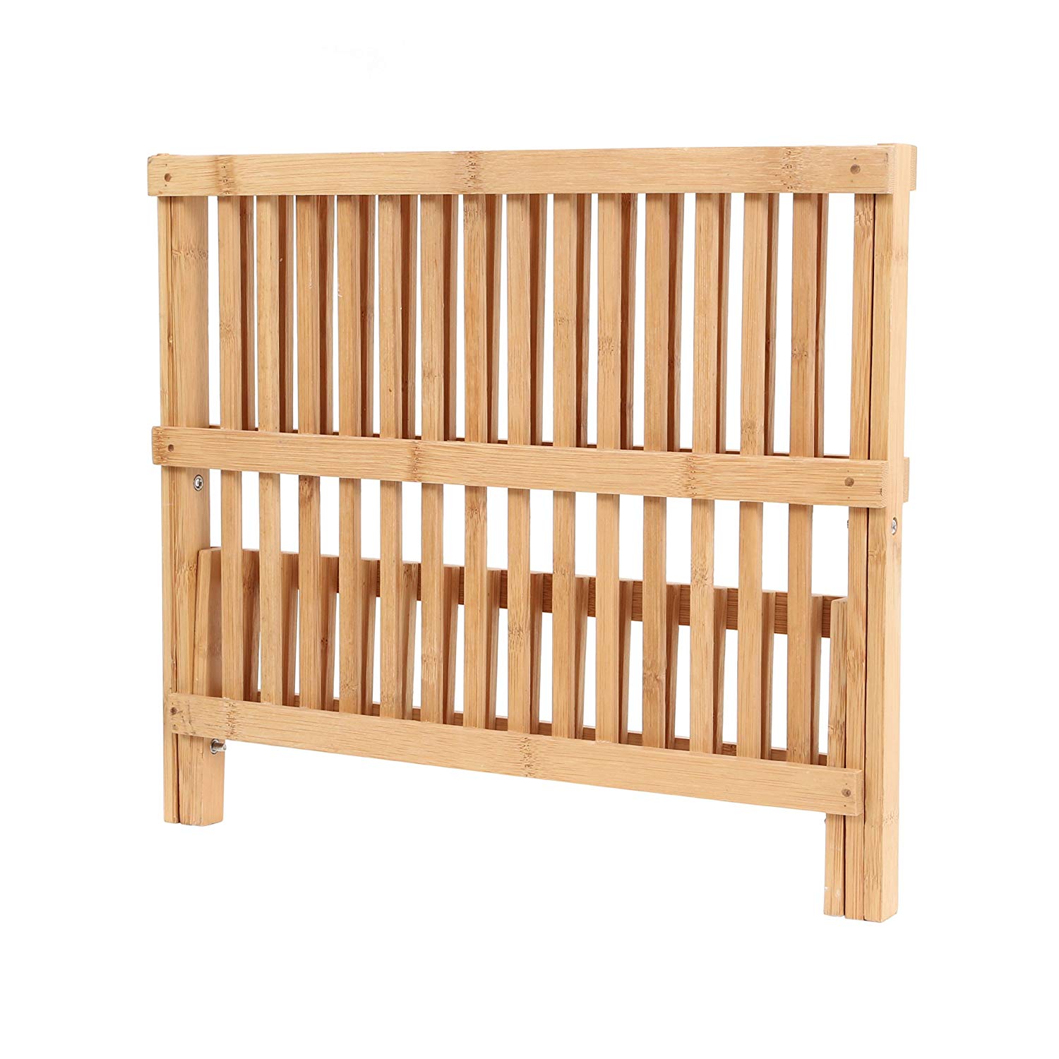Premier Housewares Bamboo Folding Dish Rack - Image 3
