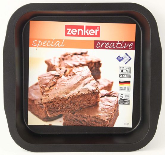 Zenker 3534 Brownie Baking Tray for Cakes and Lasagne - Image 4