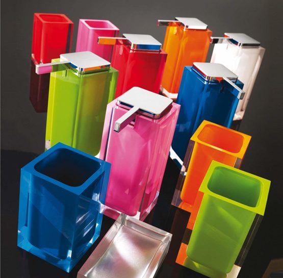 Rainbow Plastic Toothbrush Holder Finish: White - Image 2
