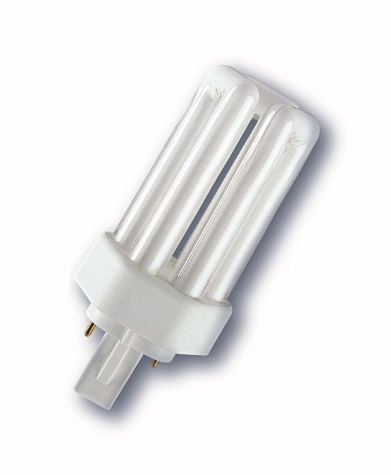 Osram Dulux T/E GX24Q-3 26w Watt Warm White (3000k) Compact Fluorescent Light Plus Lamp, G24d, 26 W