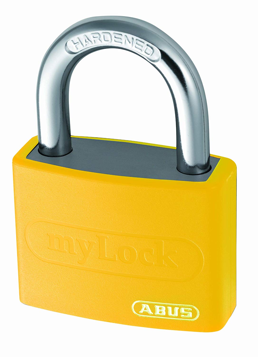 ABUS 65AL40YEL Open Shackle Padlock - Yellow, 40mm - Image 2
