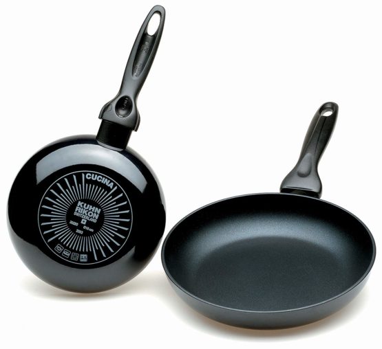Kuhn Rikon 30282 Cucina Non-Stick Frying Pan, 24 cm, Black - Image 2