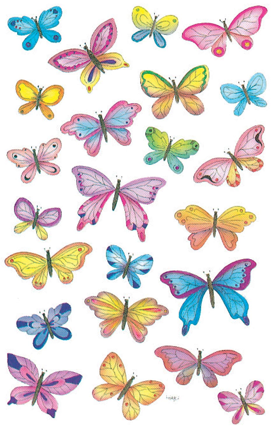 Avery Zweckform 4400 Decorative Stickers Paper Material Butterfly