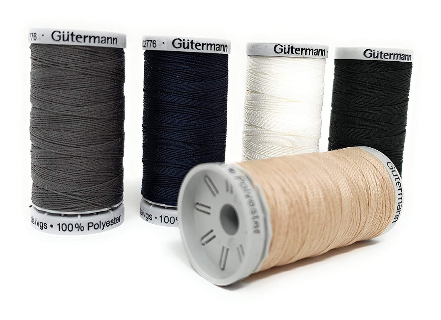 Gütermann Gutermann 5 x 100 m X-Strong 100 Percent Polyester Thread Set, 100m - Image 4