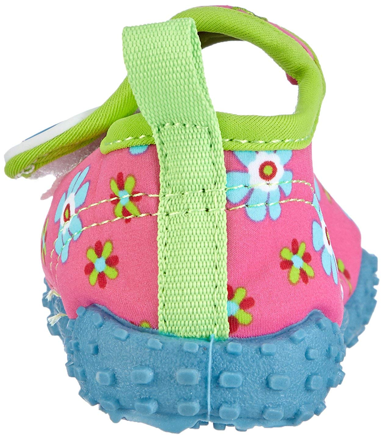 Playshoes Girls UV Protection Aqua Shoes Flowers, 174759, Size EU 18/19, Pink Pink 18, 2.5 UK Child - Image 3