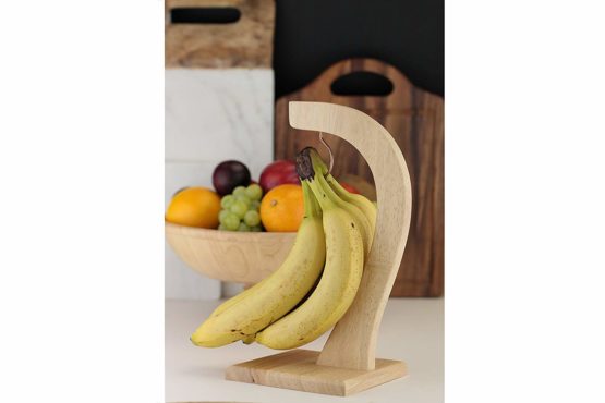 Apollo 6022 Rubberwood Banana Tree, Natural Wood, 29.5x14x14 - Image 4