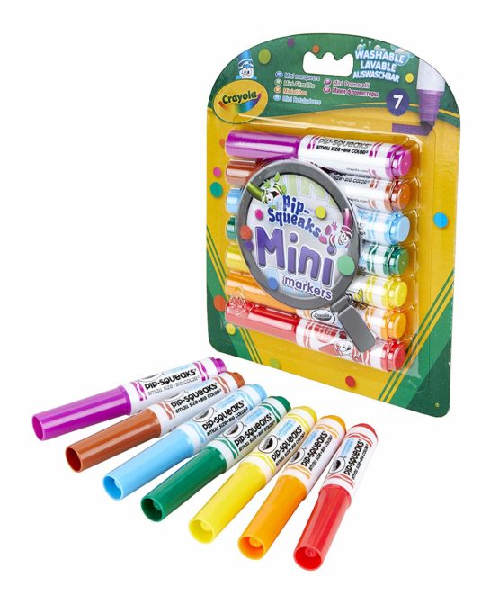 Crayola - 7 Mini Markers, 3.8337 - Image 4
