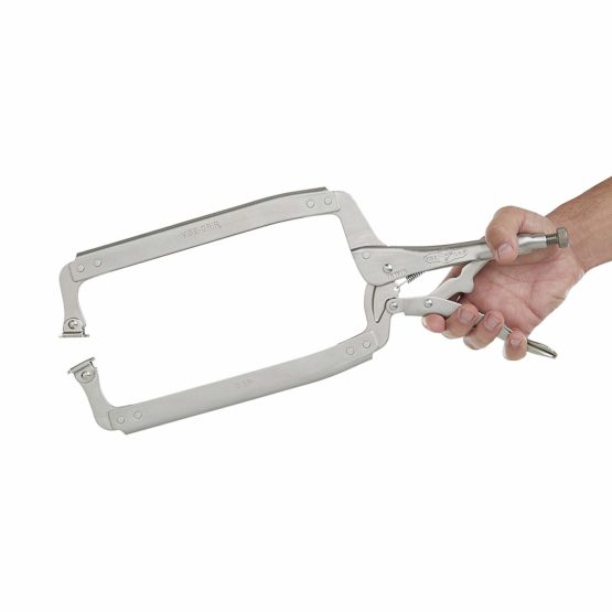 Irwin Visegrip VIS18SP 455mm 18-inch Locking C-Clamp Swivel Pad - Image 4