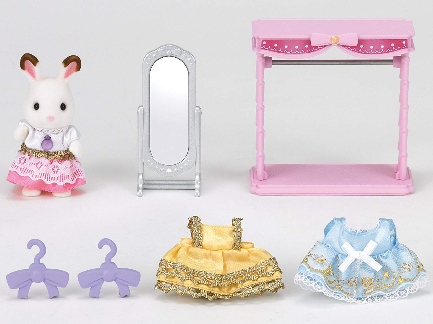 Sylvanian Families Dressing Area Set, Multicolor, Medium - Image 3