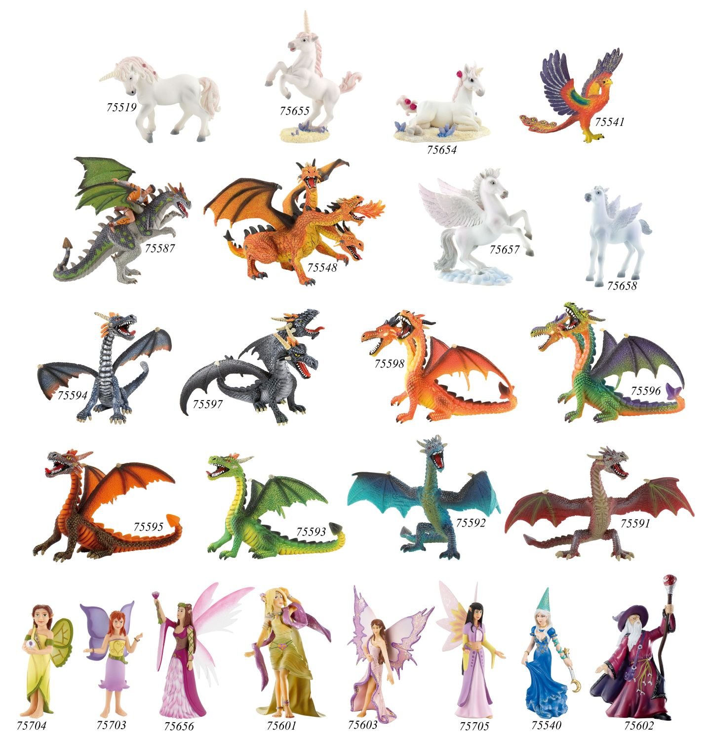 Bullyland Dragon sitting orange Figurine, 75595, Medium - Image 2