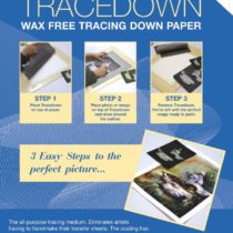 Tracedown A3 White - Pack of 5 Sheets