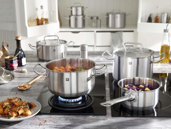 ZWILLING – TWIN CLASSIC, Rechargeable Cookware Set 5 pz, in Stainless Steel 18/10 Satin - Image 2