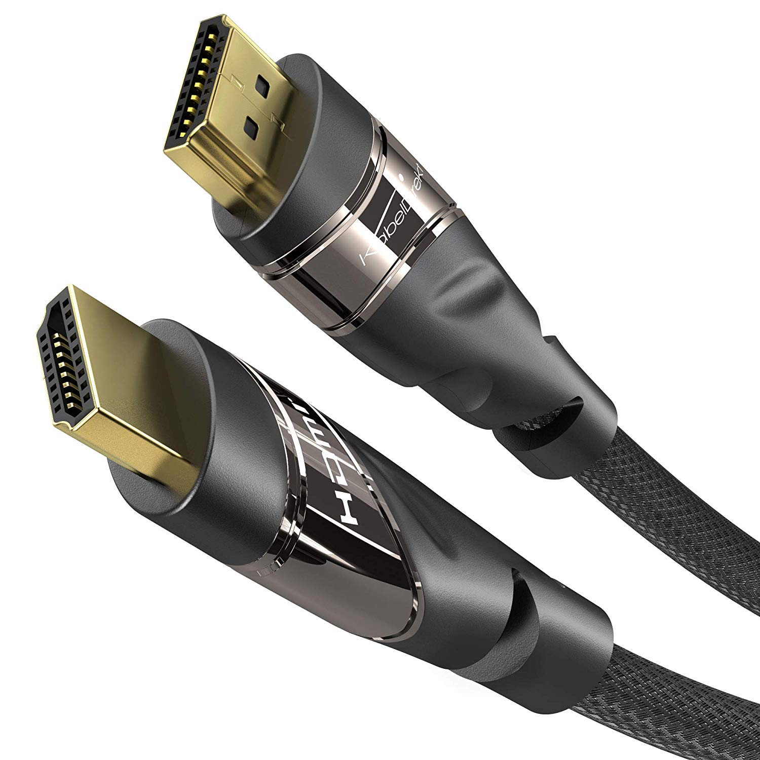 KabelDirekt - 5m HDMI Cable 4K / Cord (High Speed HDMI with Ethernet, 4K@60HZ,1080p FullHD, UHD/Ultra HD, 3D, ARC, PS4/PS5/Xbox, HDTV)
