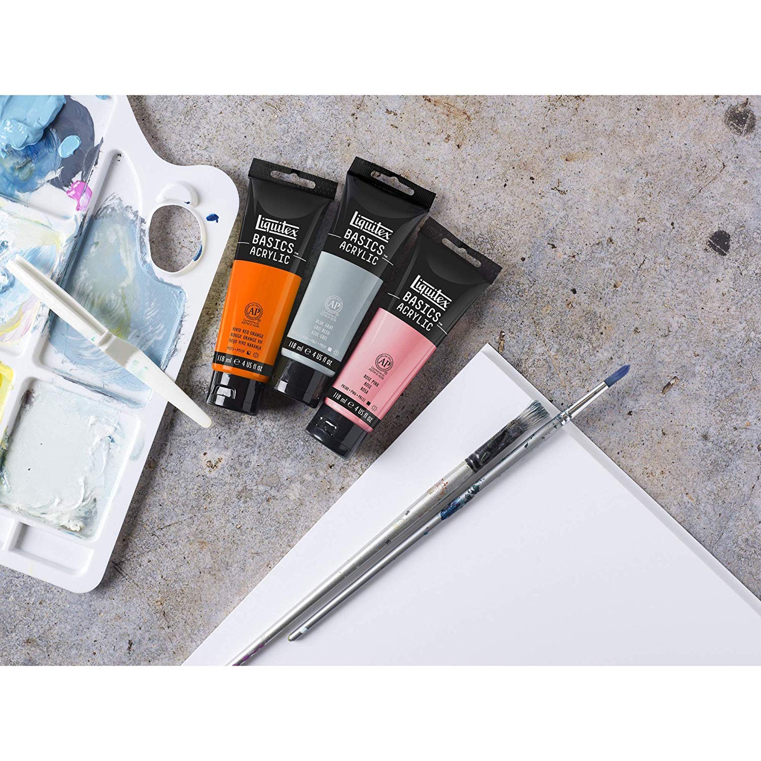 Liquitex Basics 4332432 Acrylic Paint, Mono-pigmented Artist Pigments, Lightfast, Medium Viscosity, Archive Quality - Image 4