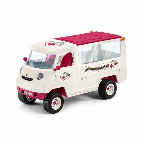 Schleich Horse Club Mobile Veterinarian Clinic Playset for Kids Ages 5-12 with Vet & Horse Toys - Image 3