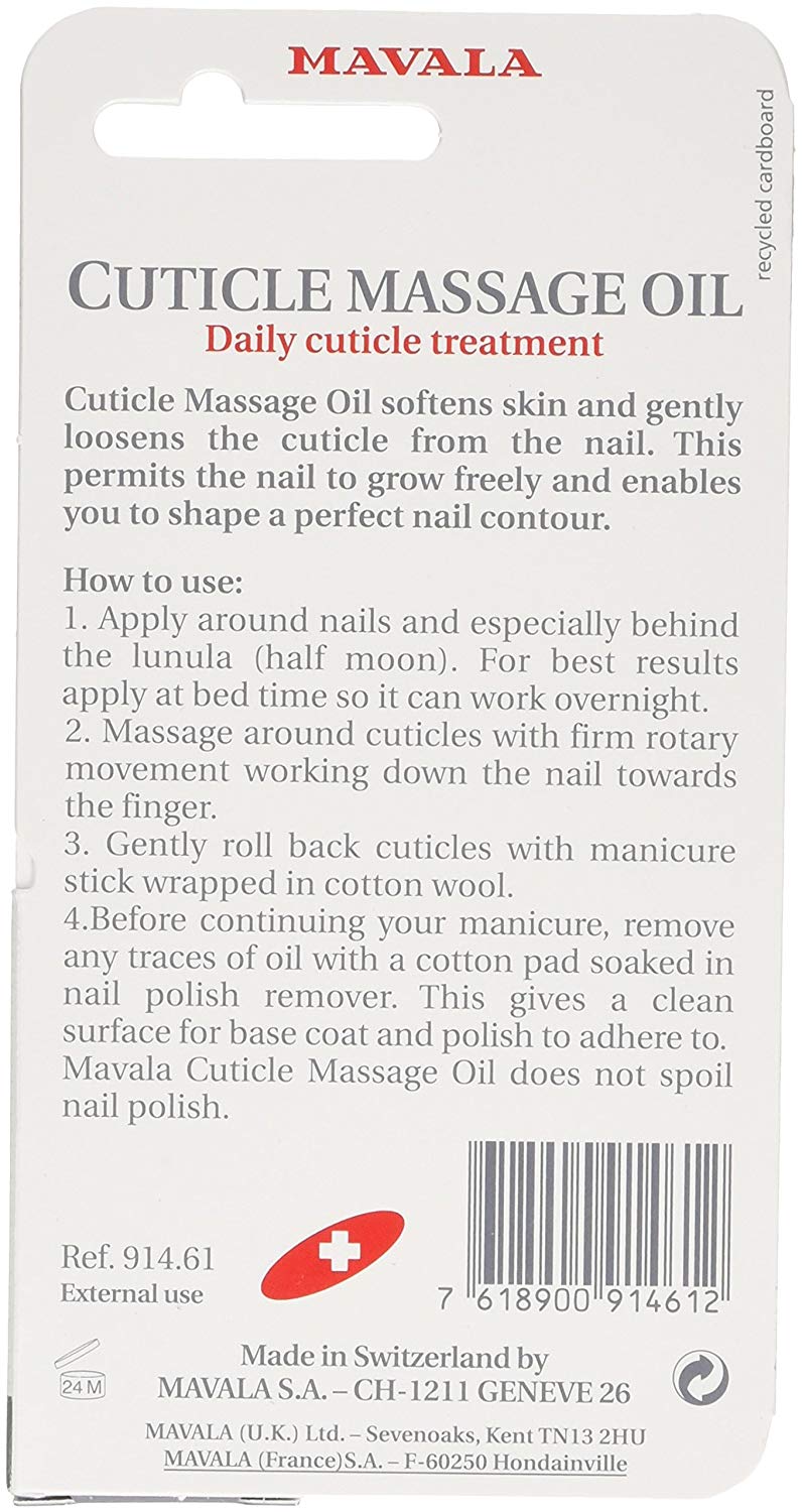 Mavala Cuticle Massage Oil 5 ml, 91461, 5 ml (Pack of 1) - Image 2