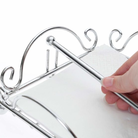 Premier Housewares Napkin Holder - Chrome - Image 3