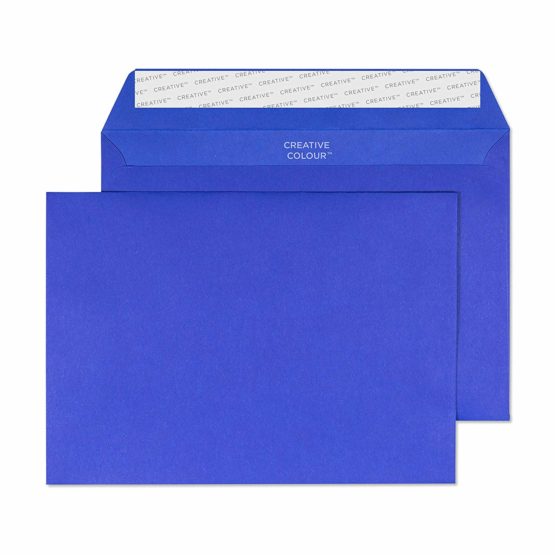 Blake Creative Colour C5 162 x 229 mm 120 gsm Peel & Seal Wallet Envelopes (343) Victory Blue - Pack of 500