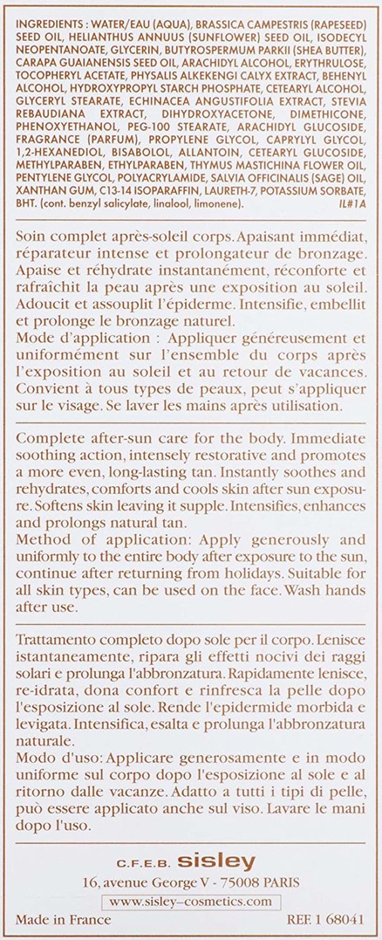 Sisley Super Soin Après Soleil Corps - Image 3