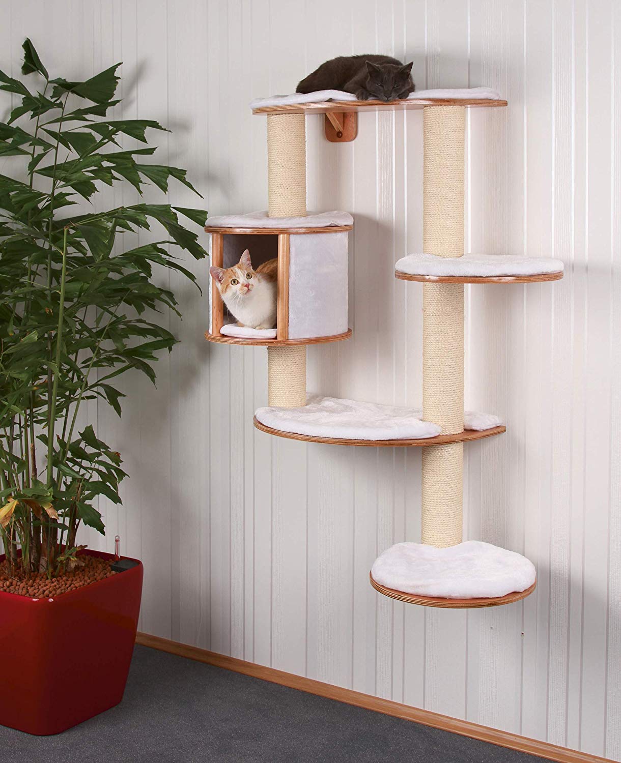 Kerbl Dolomit Pro Cat Tree, White - Image 3