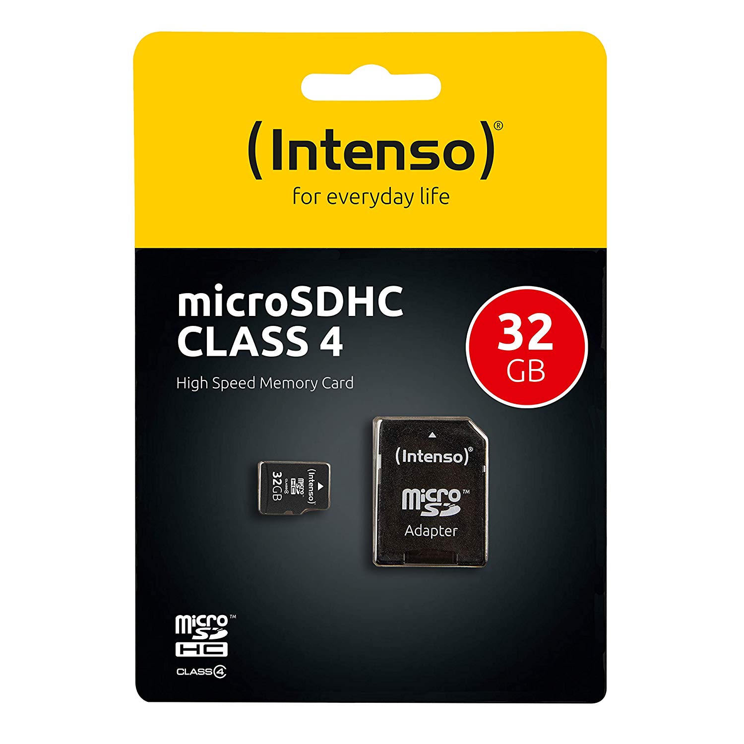 Intenso Microsdhc Memory Card, Class 4, 32 GB, Black - Image 2