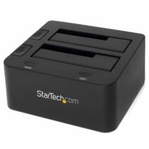 StarTech SDOCK2U33 USB 3.0 Dual Hard Drive Docking Station with UASP for 2.5/3.5in SSD / HDD – SATA 6 Gbps