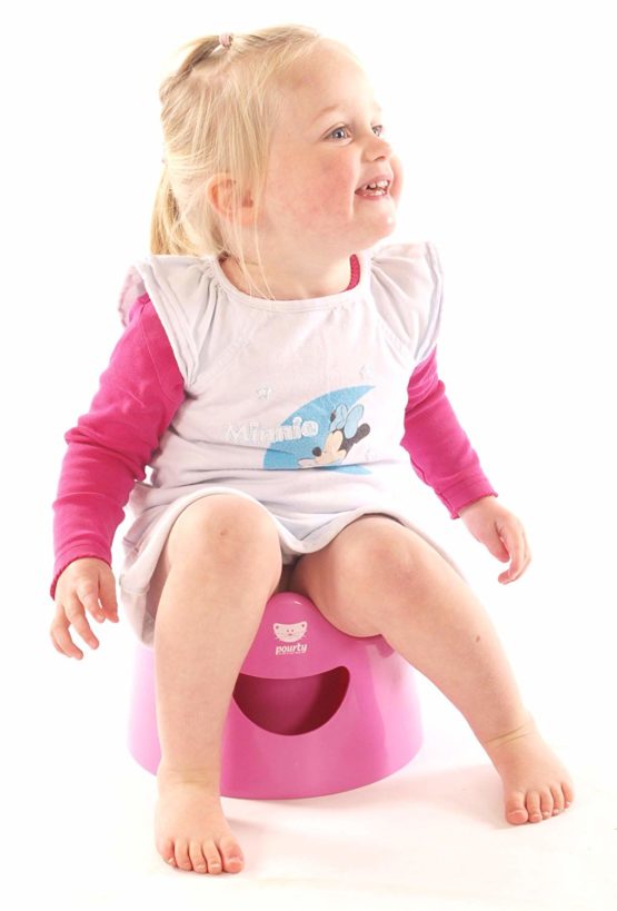 Pourty Easy-to-Pour Potty, Pink - Image 2