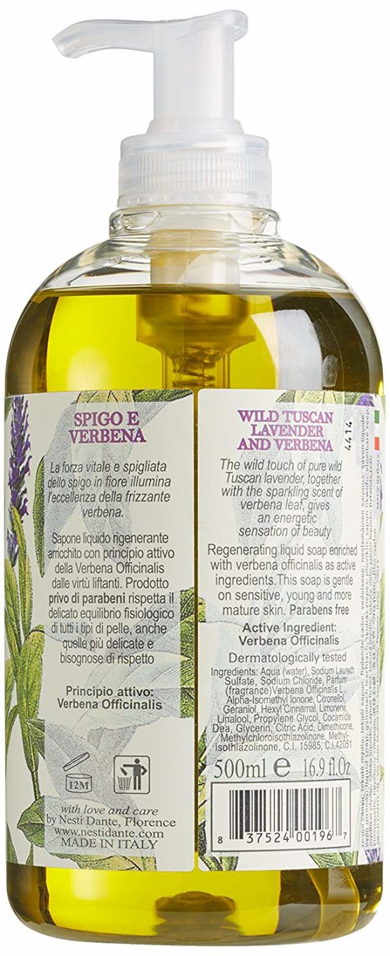 NESTI DANTE Romantica Lavender & Verbena, Liquid Soap 500 ml - Image 2