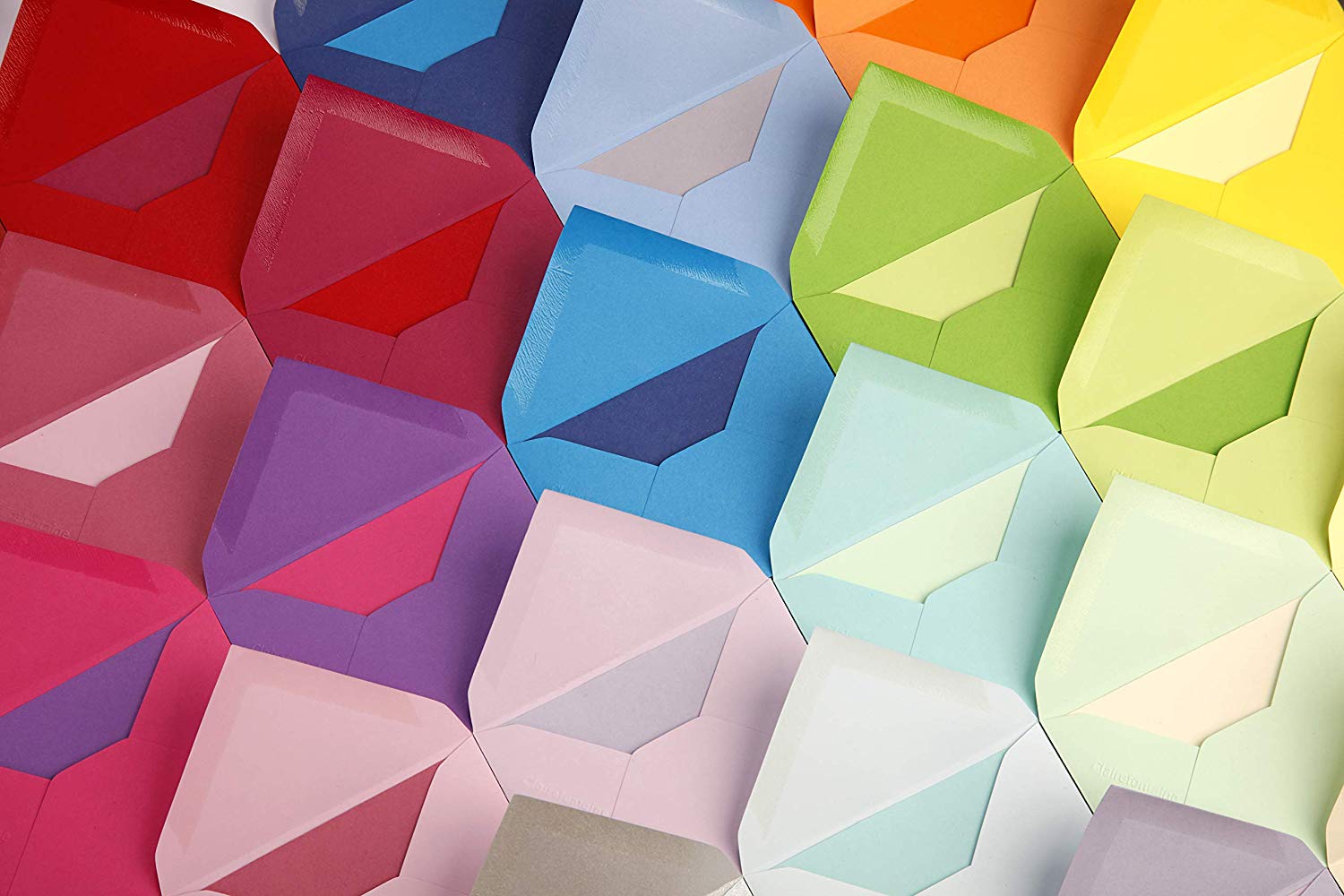 Clairefontaine 5842C Pack of 20 Gummed Envelopes Format C5 16,2x22,9cm 120gsm Colour Tawny Invitation Events Correspondence Pollen Range Premium Smooth Paper - Image 2