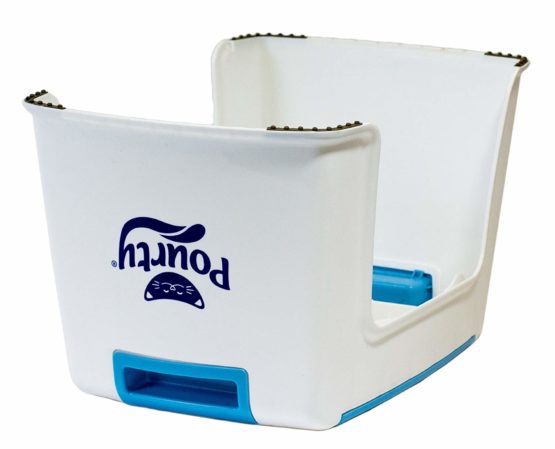Pourty Up Step Stool (White/Blue) - Image 3