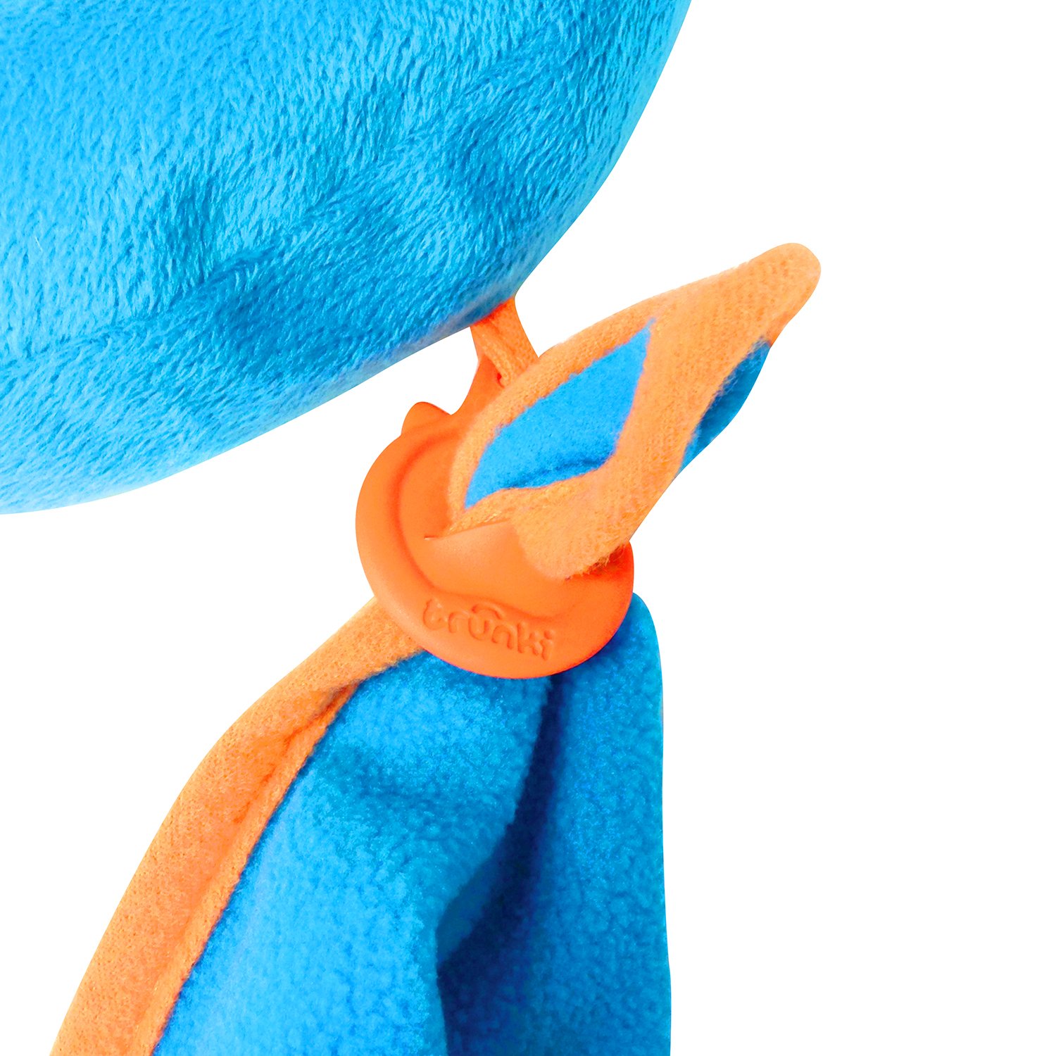 Trunki Kid's Travel Neck Pillow and Chin Rest, Bert (Blue) - Image 3