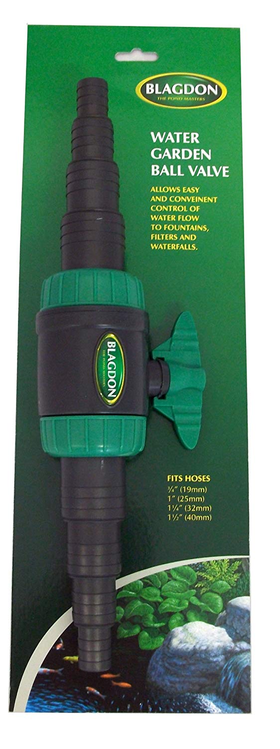 Blagdon Force Hybrid Ball Valve/ Multi-Hose Tails, Black, 896 cubic centimeters