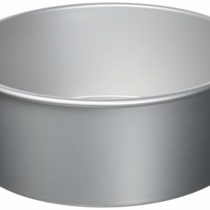 IBILI Cake pan Round/Extra deep 25x10 cm, Aluminium, Silver, 25 x 10 x 25 cm