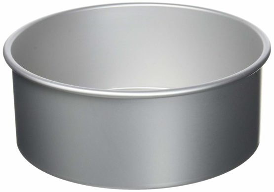 IBILI Cake pan Round/Extra deep 25x10 cm, Aluminium, Silver, 25 x 10 x 25 cm
