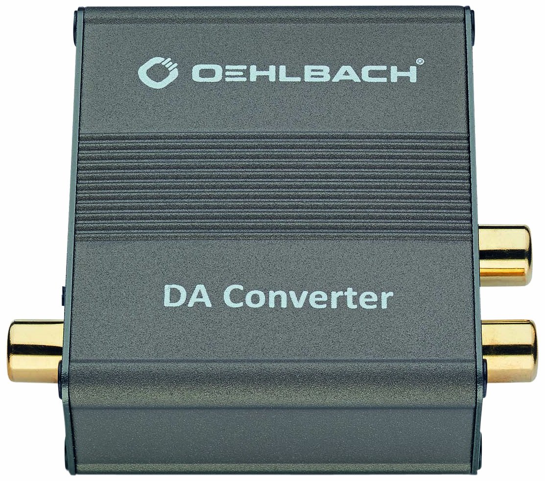 OEHLBACH 6064 audio converter Brown, Metallic Braun
