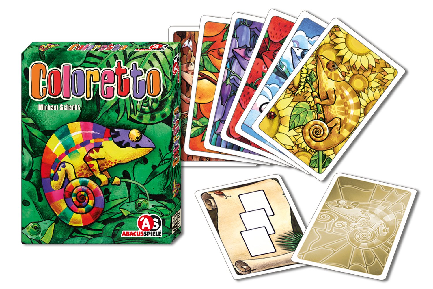 Abacus Spiele ABA08132 Coloretto Jubiläumsedition Card Game, Teal/Turquoise Green, 123 x 96 x 20 mm - Image 3