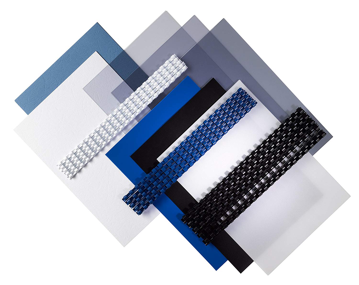 Fellowes Comb Binding Premium Kit - Pack of 20, White - Image 2