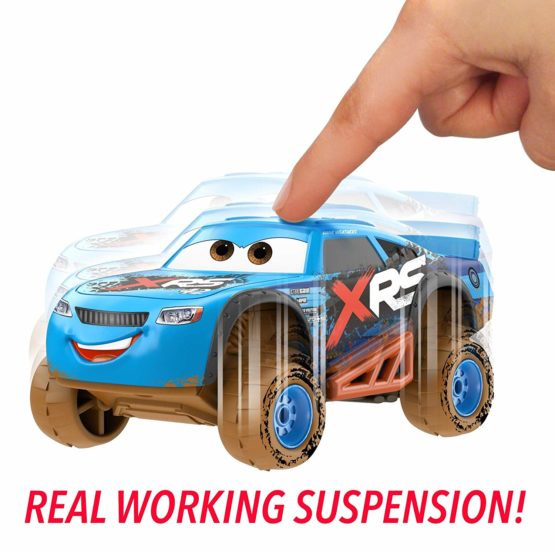 Disney Pixar Cars GBJ39 XRS MUD Racing Cal Weathers, Multicoloured - Image 3