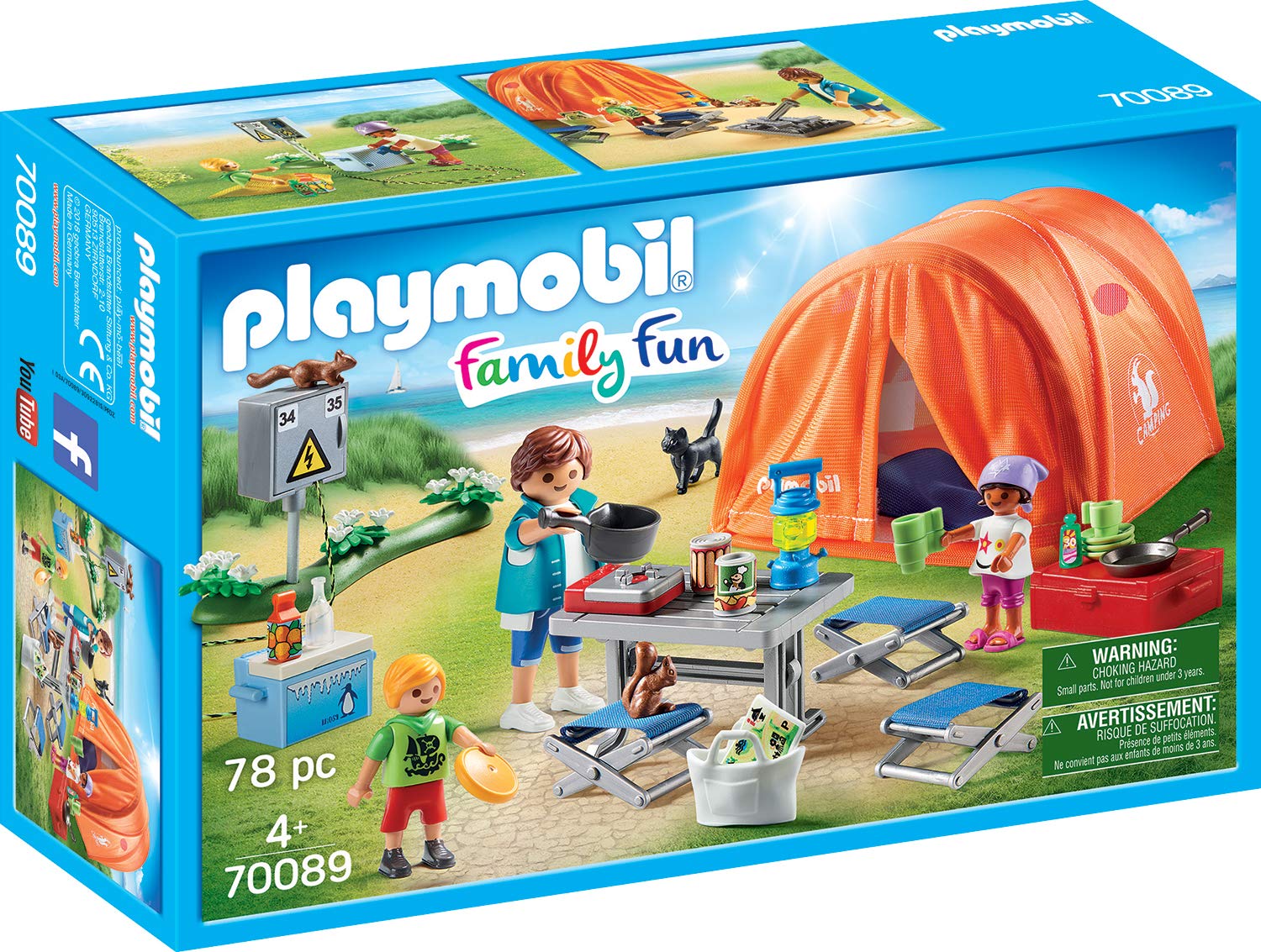 camping car family fun playmobil