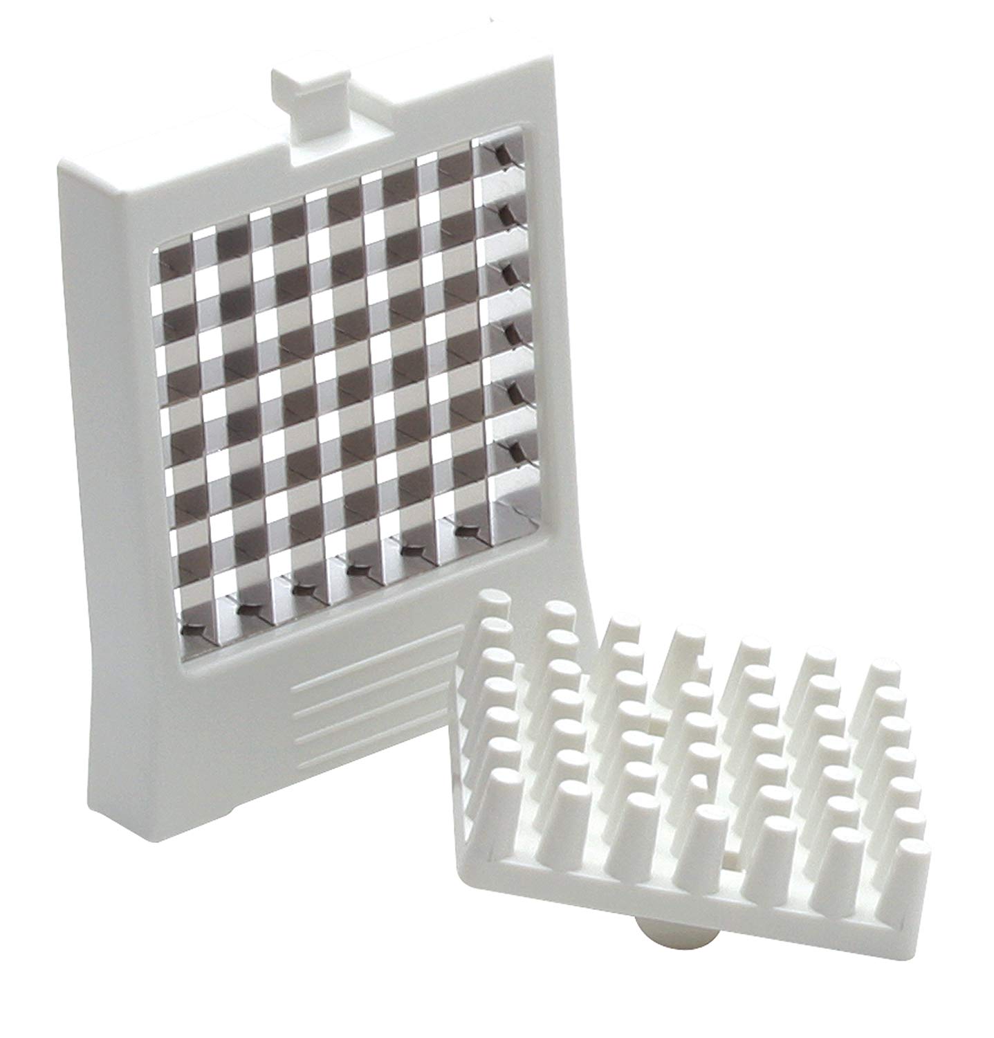 KitchenCraft Potato Chipper, Professional Chip Cutter, Plastic and Stainless Steel, 23.5 x 1.5 x 12 cm, White - Image 2