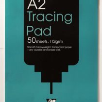Clairefontaine GPT3A2Z Goldline Heavyweight Tracing Pad, A2, 112gsm, 50 sheets