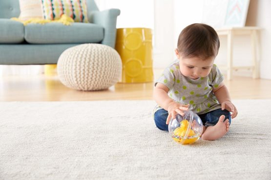 Fisher-Price 75676 Watermates Duck Ball, New-Born, Baby and Toddler Yellow Bath Toys - Image 4