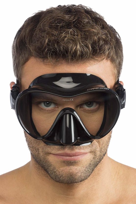 Cressi F1 Frameless Mask - Frameless Diving_Snorkeling Mask, Size L - S - Image 3
