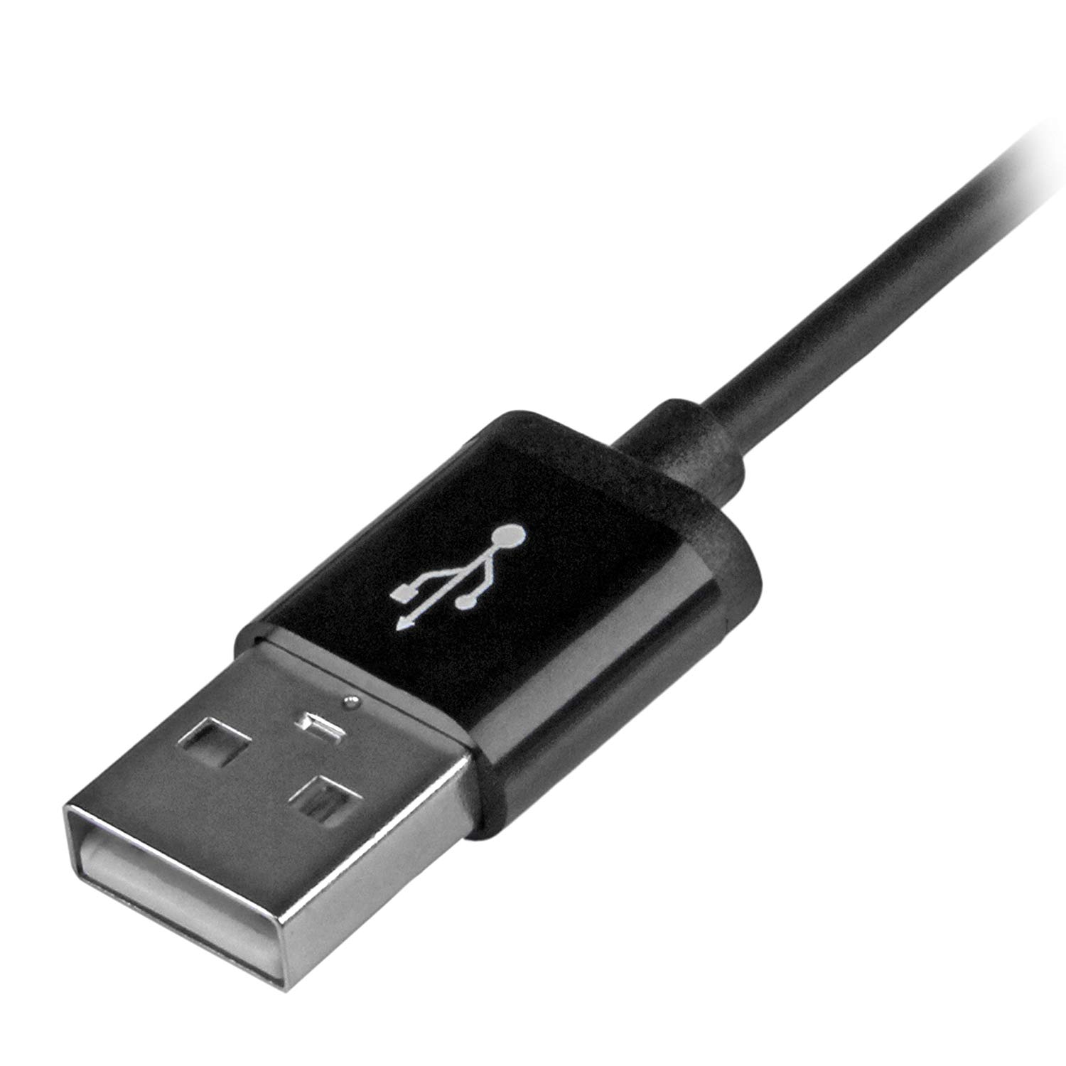 StarTech.com USBLT1MB 1 m (3 ft) Black Apple 8-Pin Lightning Connector to USB Cable for iPhone/iPod/iPad - Image 4