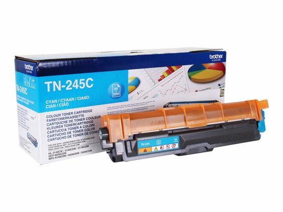Brother TN-245C Toner Cartridge, Cyan, Single Pack, High Yield, Includes 1 x Toner Cartridge, Brother Genuine Supplies - Image 4