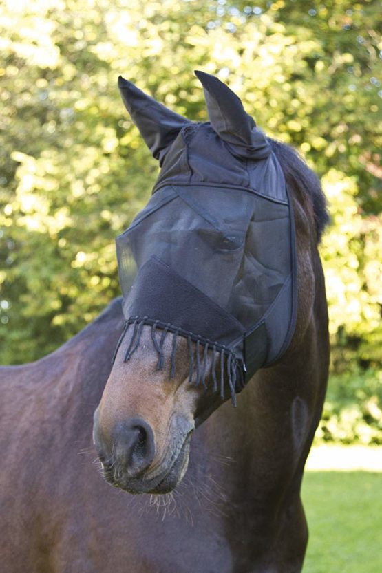 Kerbl WB 321269 Fly Mask for Horses with Ear Protection and Nostril Veil - Image 4