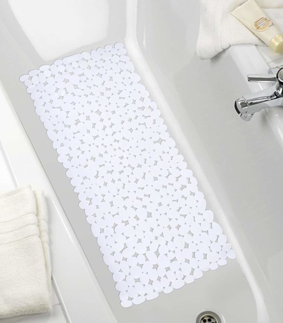 Wenko Alfombra baño Paradise Blanco 71x36 cms, White - Image 2