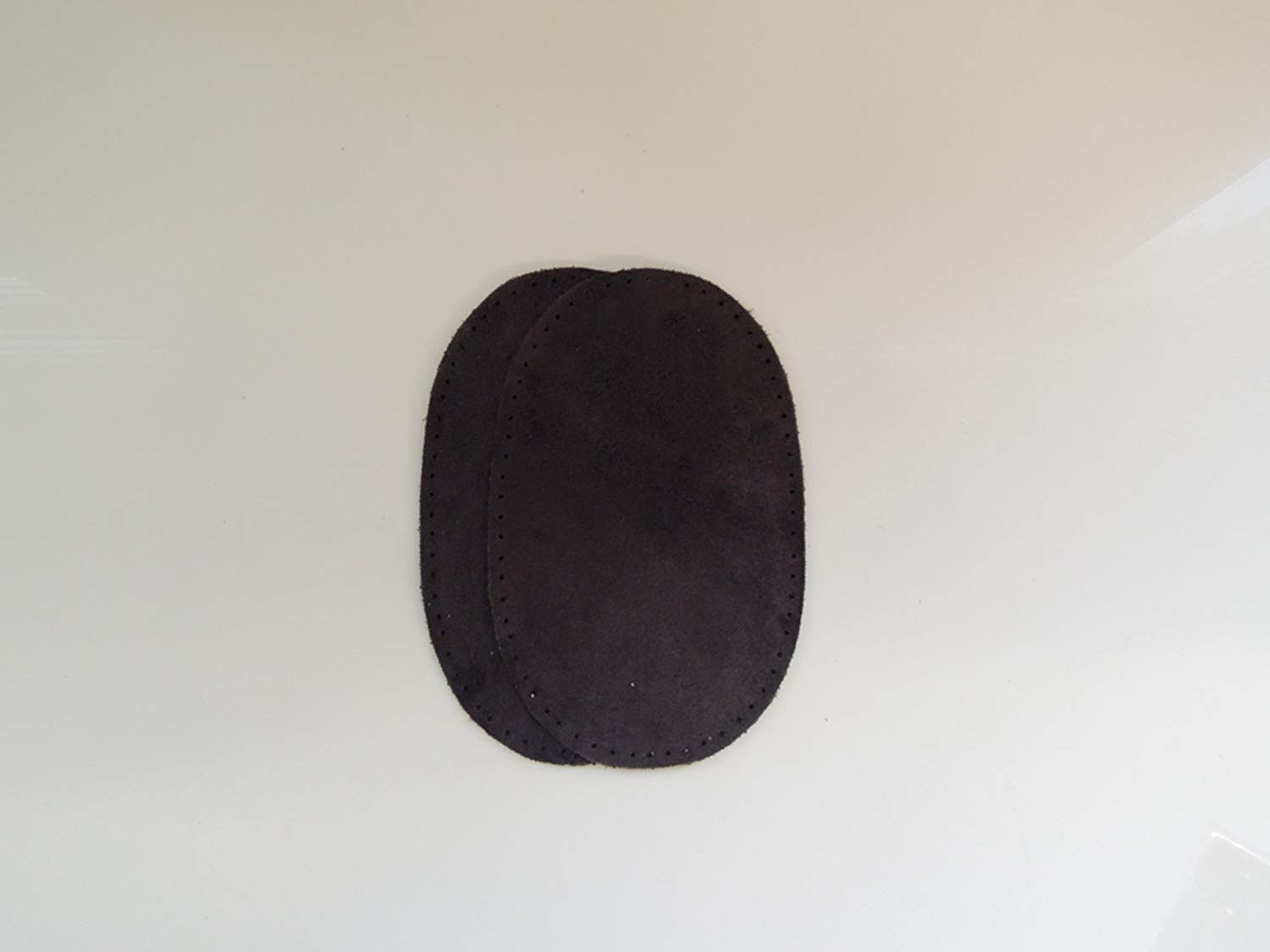 Kleiber Large Suede Sew on Trouser/Arm Patches-Grey, 18 x 13 cm, gray - Image 2